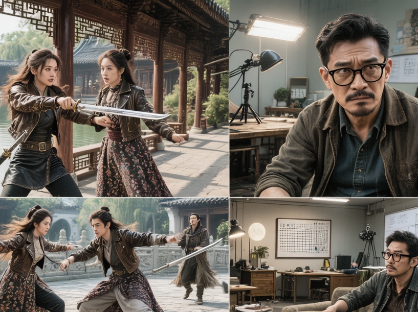 虚构的《误水月》是一部名为“荒冢妖刀”的实境剧